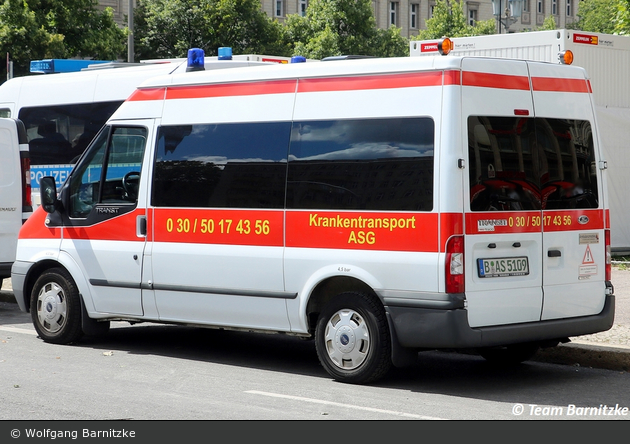 Krankentransport ASG - KTW (B-AS 5109)