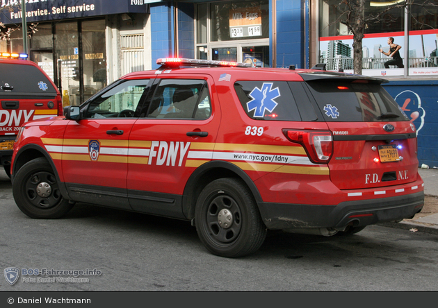 FDNY - EMS - EMS Condition Car xx - KdoW 839