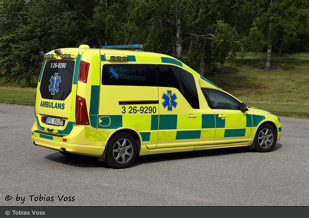 Hofors - Landstinget Gävleborg - Ambulans - 3 26-9290 (a.D.)