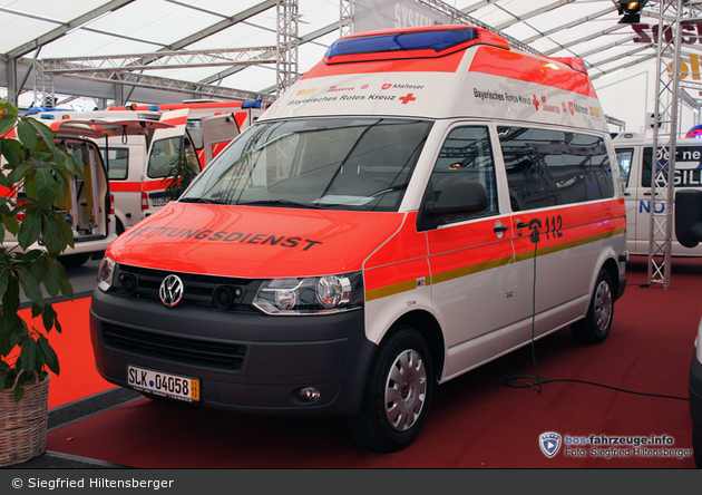 Testfahrzeug Bayern-KTW - Volkswagen T5 Hochdach