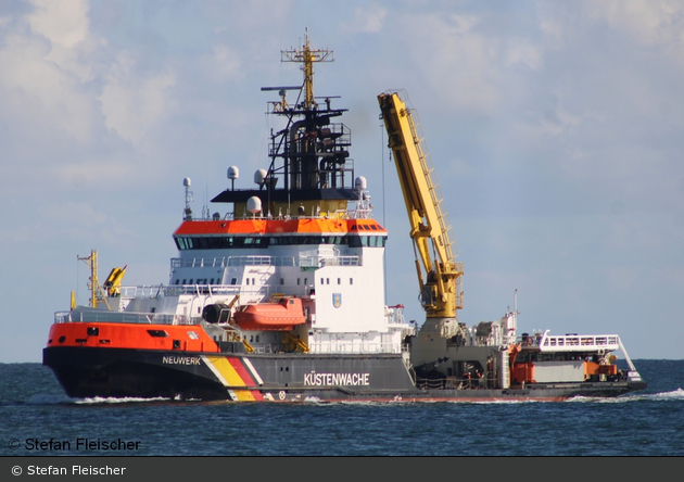 WSA Cuxhaven - Gewässerschutzschiff - Neuwerk