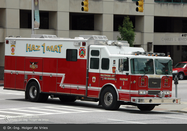 Baltimore - Baltimore City Fire Department - HazMat 001 (a.D.)