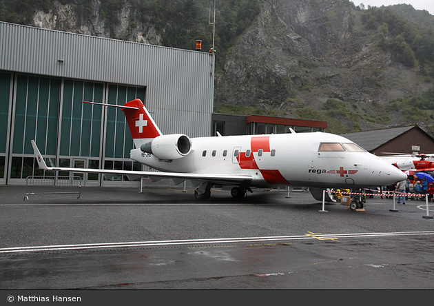 HB-JRB (c/n: 5530) - Rega - Ambulanzflugzeug (a.D.)