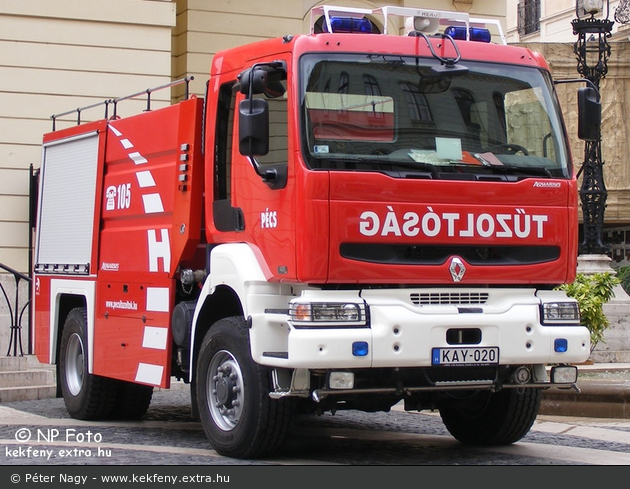 Pécs - Tűzoltóság - TLF
