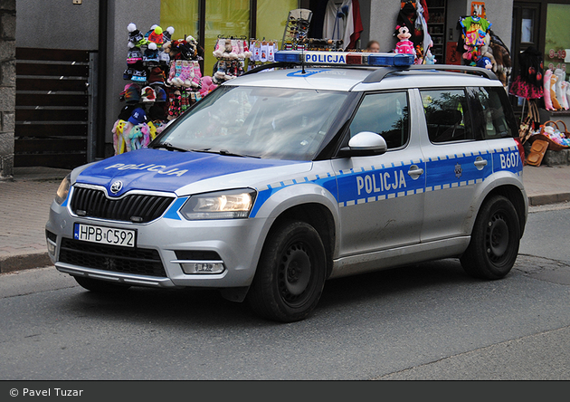 Szklarska Poręba - Policja - FuStW - B607