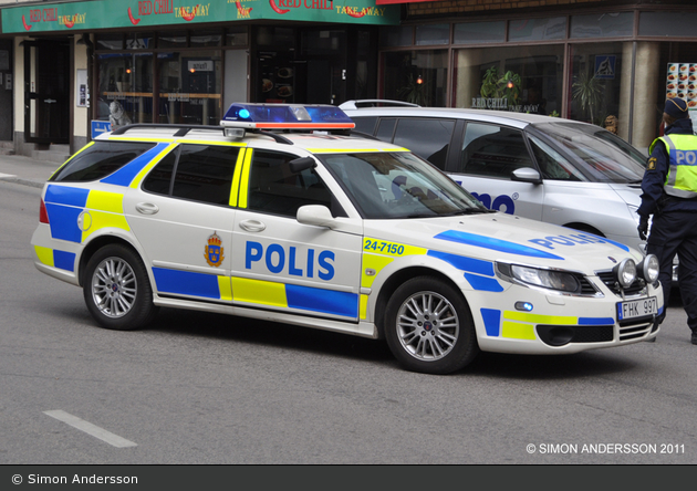 Västerås - Polis - FuStW - 1 24-7150