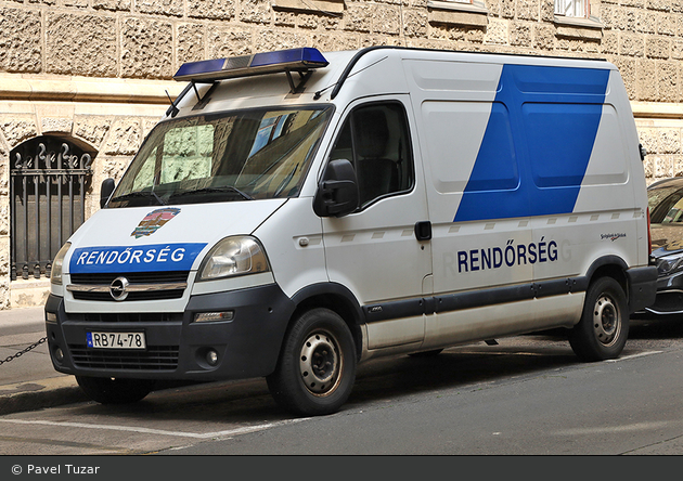 Budapest - Rendőrség - GefKw