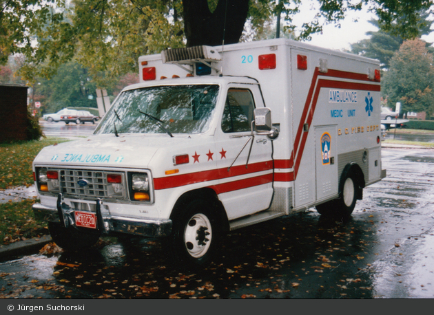 Washington D.C. - District of Columbia Fire and Emergency Medical Services Department - Medic 020 (a.D.)