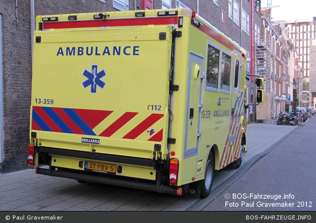 Amsterdam - Ambulance Amsterdam - MICU - 13-359