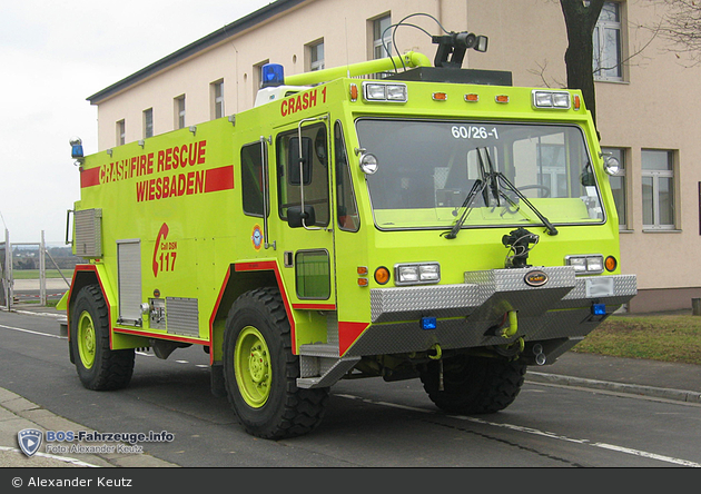 Einsatzfahrzeug Us Wiesbaden Usag Fire Emergency Services Flf Florian Garrison 60 26 01 A D Bos Fahrzeuge Einsatzfahrzeuge Und Wachen Weltweit