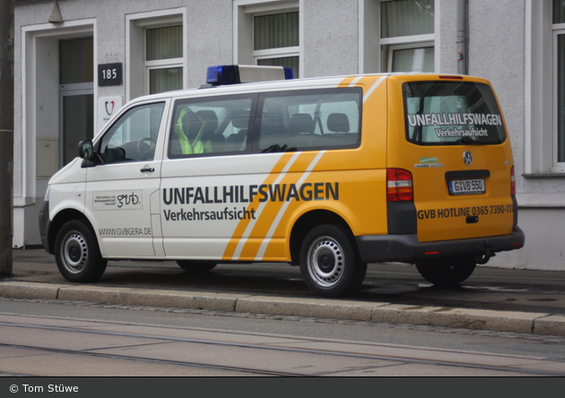 Gera - Geraer Verkehrsbetriebe - Unfallhilfswagen