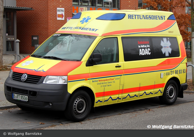 Krankentransport Berliner Rettungsdienst Team - BRT-6 KTW
