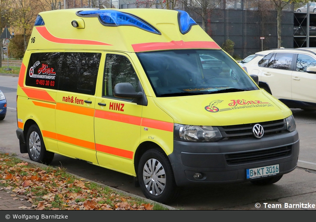 Krankentransport Hinz - KTW 16 (B-KT 3016)