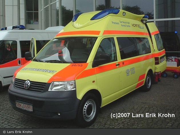 VW Transporter T5 - Ambulanzmobile Schönebeck - KTW