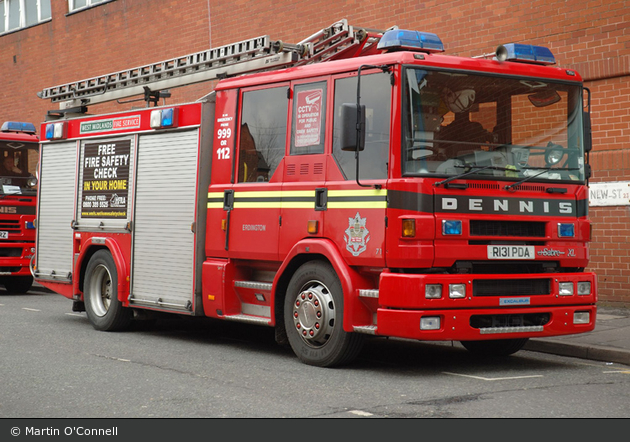 Birmingham - West Midlands Fire Service - WrL