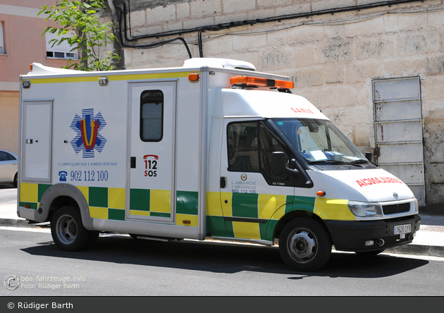 Manacor - Servicio Ambulancias Medicas Islas Baleares - RTW (a.D.)
