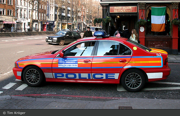London - Metropolitan Police Service - Diplomatic Protection Group - FuStW - 52 (a.D.)