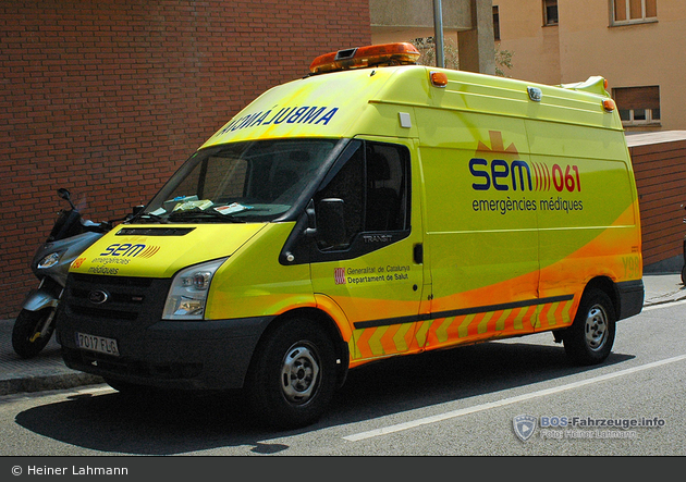 Barcelona - Sistema d'Emergències Mèdiques - RTW - Y98 (a.D.)