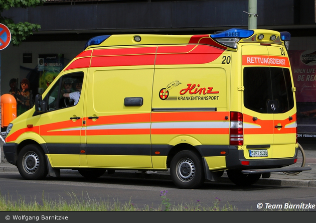 Krankentransport Hinz - MZF 20 (B-KT 8020)