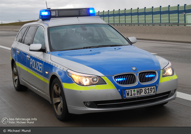 PP Mittelhessen - BMW 525 touring - FuStW