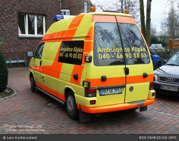 Ambulance Köpke - KTW (HH-AK 3951)