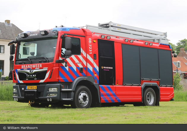 Buren - Brandweer - HLF - 08-7231