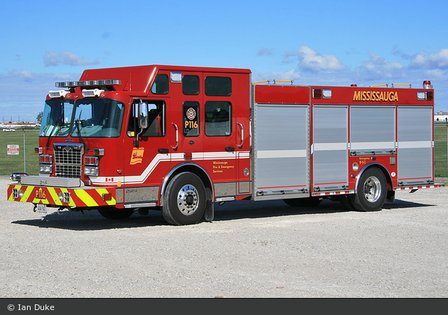 Mississauga - Fire & Emergency Services - Pumper 116