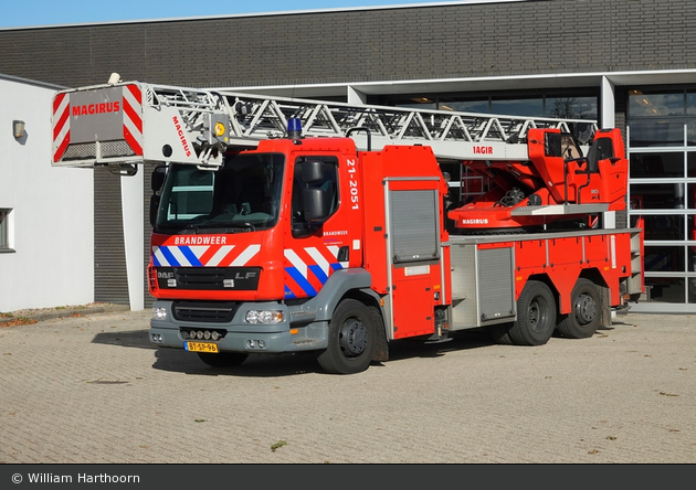 's-Hertogenbosch - Brandweer - DLK - 21-2051
