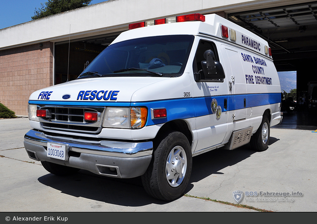 Santa Barbara County - Fire Department - Ambulance 3625