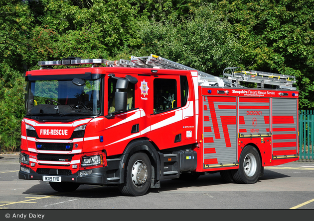 Madeley - Shropshire Fire and Rescue Service - RP