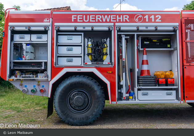 Florian's Feuerwehrshop ® - Dachaufsetzer SPEED - leuchtrot - LED