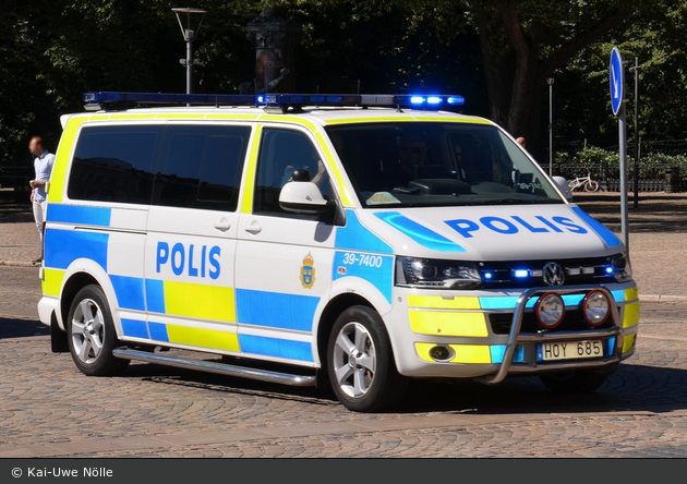 Stockholm - Polis - Befälsbil - 1 39-7400