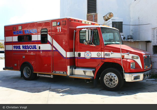 Miami Beach - FD - Ambulance 11