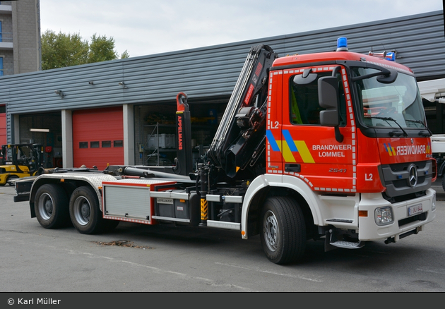 Lommel - Brandweer - WLF-Kran - L02