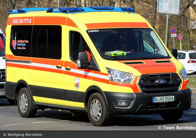 Krankentransport Ambulanz Team Havel-Spree - KTW 01/85-04