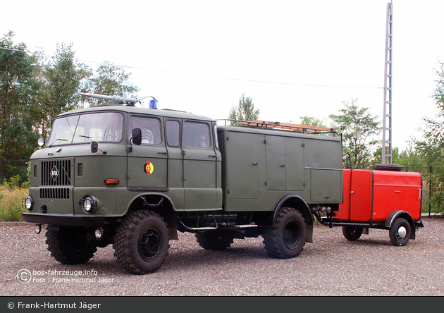 Zeithain - Sächsisches Feuerwehrmuseums - W50 TLF 16 - NVA