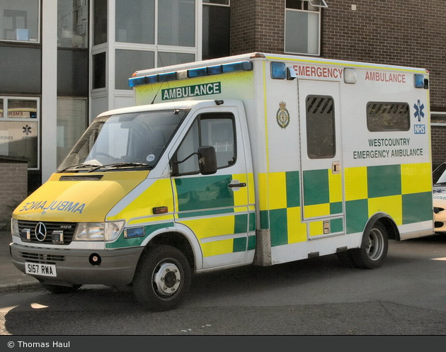 Exeter - Westcountry Ambulance Service (NHS) - RTW (a.D.)