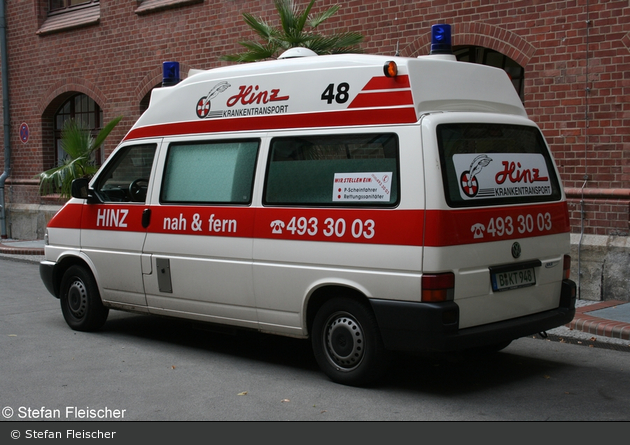 Krankentransport Hinz - KTW 48