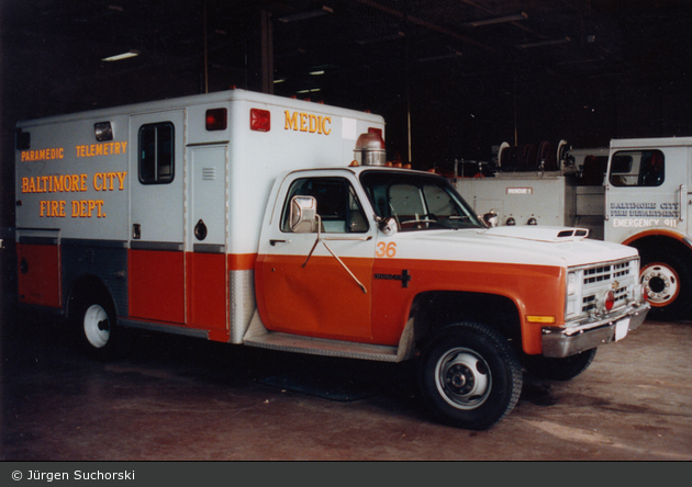 Baltimore - Baltimore City Fire Department - Medic 036 (a.D.)