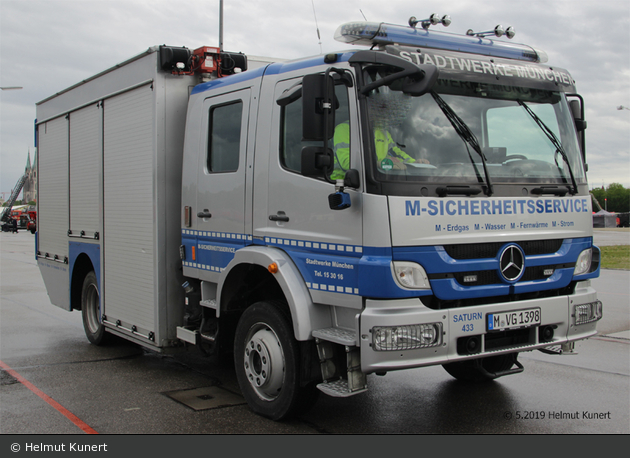 München - Stadtwerke München - Entstörfahrzeug SAT 433