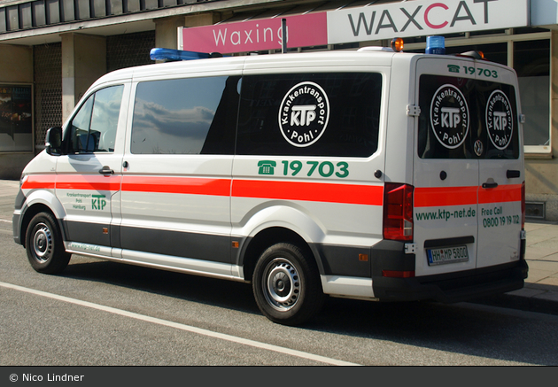 Krankentransport Pohl KTW x-x (HH-MP 5800)