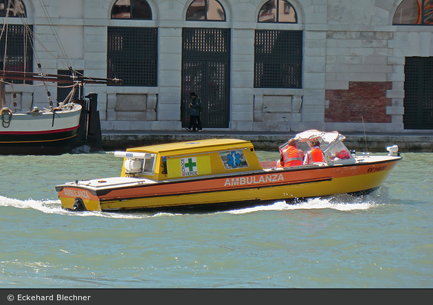 Venezia - Croce Verde Mestre - Ambulanzboot - 08