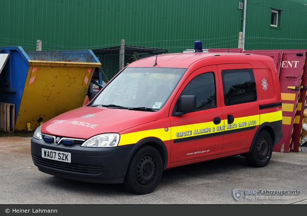 Exeter - Devon & Somerset Fire & Rescue Service - Van