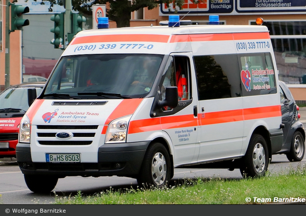 Krankentransport Ambulanz Team Havel-Spree - KTW (B-HS 8503)