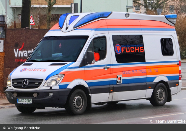 Krankentransport Fuchs - KTW (B-KF 7003)
