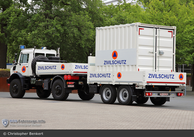 Mercedes-Benz Unimog U 5023 - Eggers - Multifunktionales Zivilschutzfahrzeug (Prototyp)