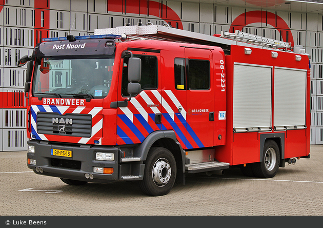Nijmegen - Brandweer - HLF - 08-2231