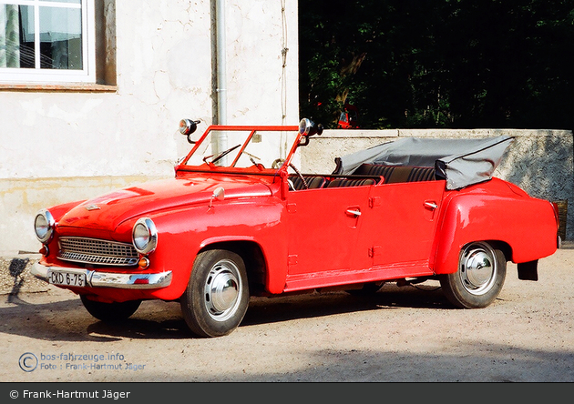 Pasewalk - Feuerwehrmuseum - Wartburg 311-4 - KdoW