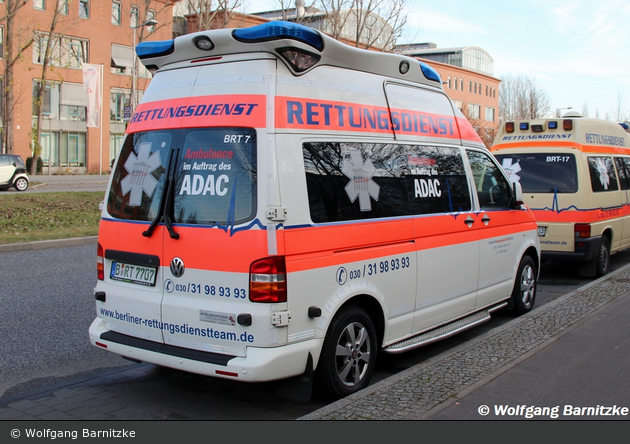 Krankentransport Berliner Rettungsdienst Team - BRT-07 KTW (a.D.)