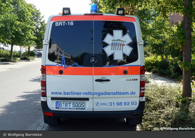 Krankentransport Berliner Rettungsdienst Team - BRT-16 KTW